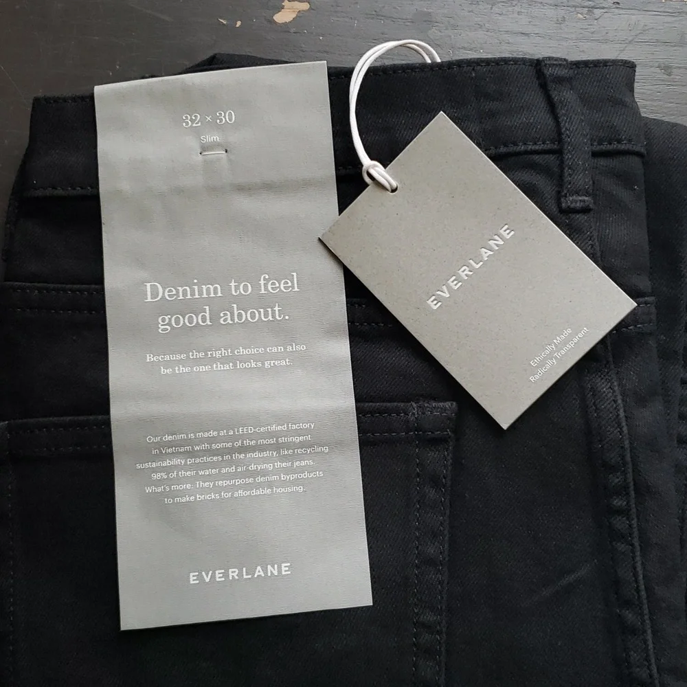 Everlane Slim Jean nwt - Picture 1 of 7